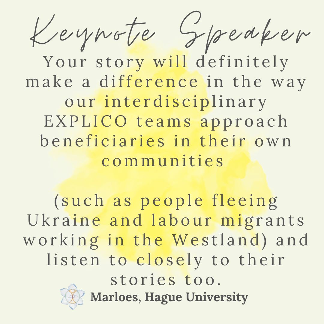  A testimonial of Kirti as a keynote speaker at The Hague university